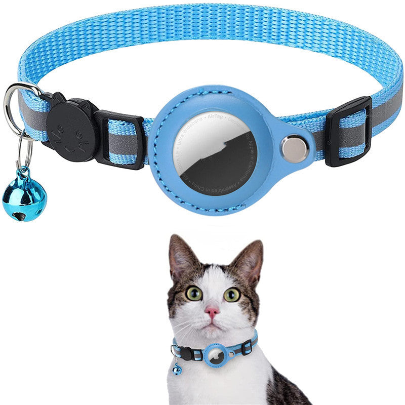 Reflective Nylon AirTag Collar