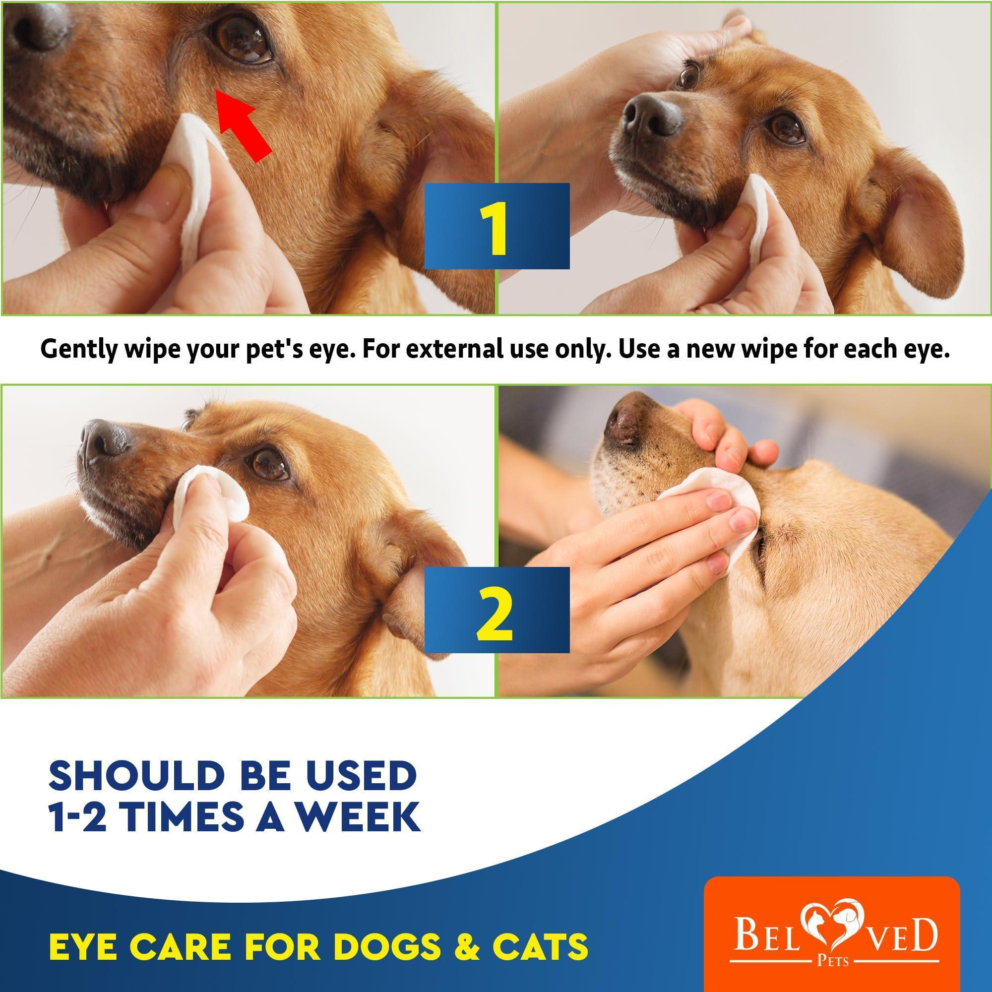 Pet Eye Wipes Tear Stain Care