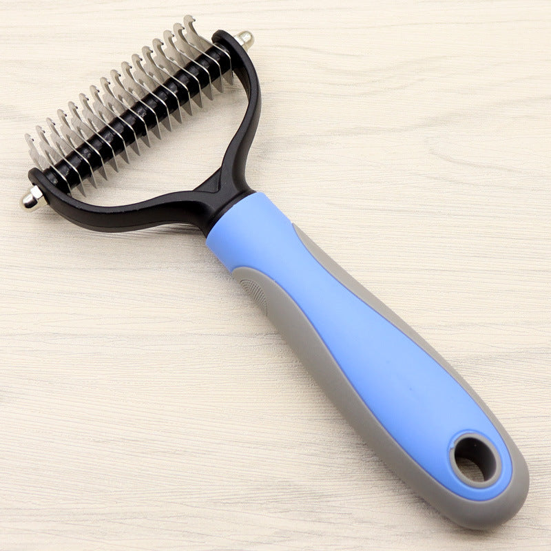 Double-Sided Dog Dematting Comb