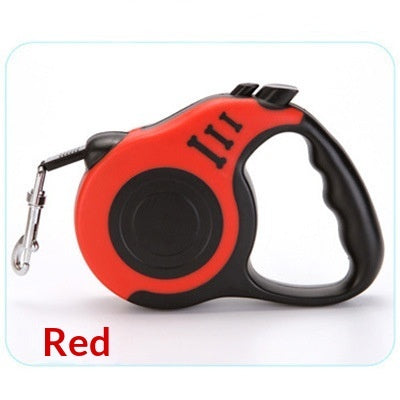 One-Hand Lock Retractable Leash