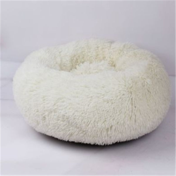 Plush Calming Pet Nest Bed