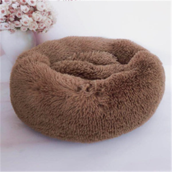 Plush Calming Pet Nest Bed