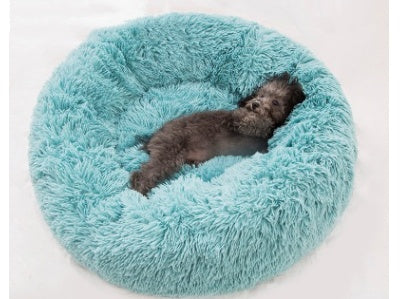Plush Calming Pet Nest Bed