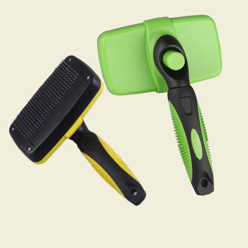 Self-Cleaning Pet Slicker Comb