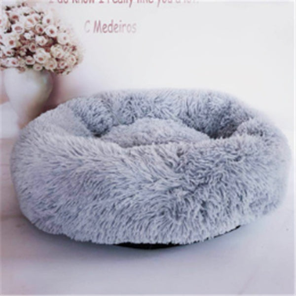 Plush Calming Pet Nest Bed