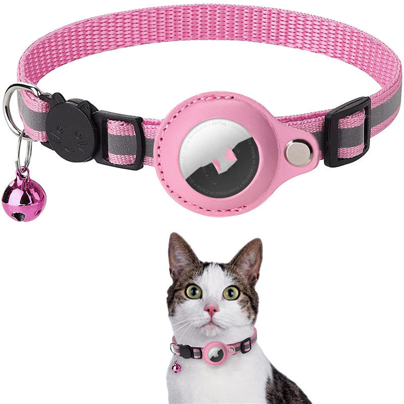 Reflective Nylon AirTag Collar