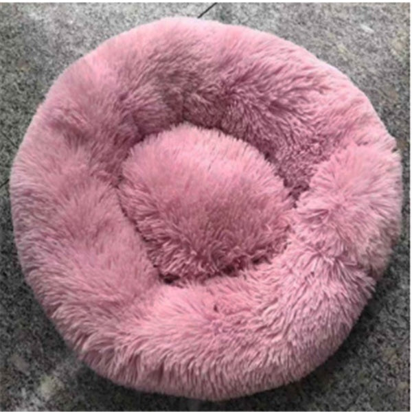 Plush Calming Pet Nest Bed
