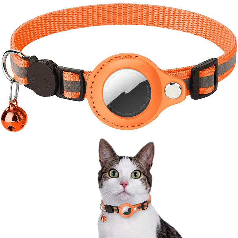 Reflective Nylon AirTag Collar