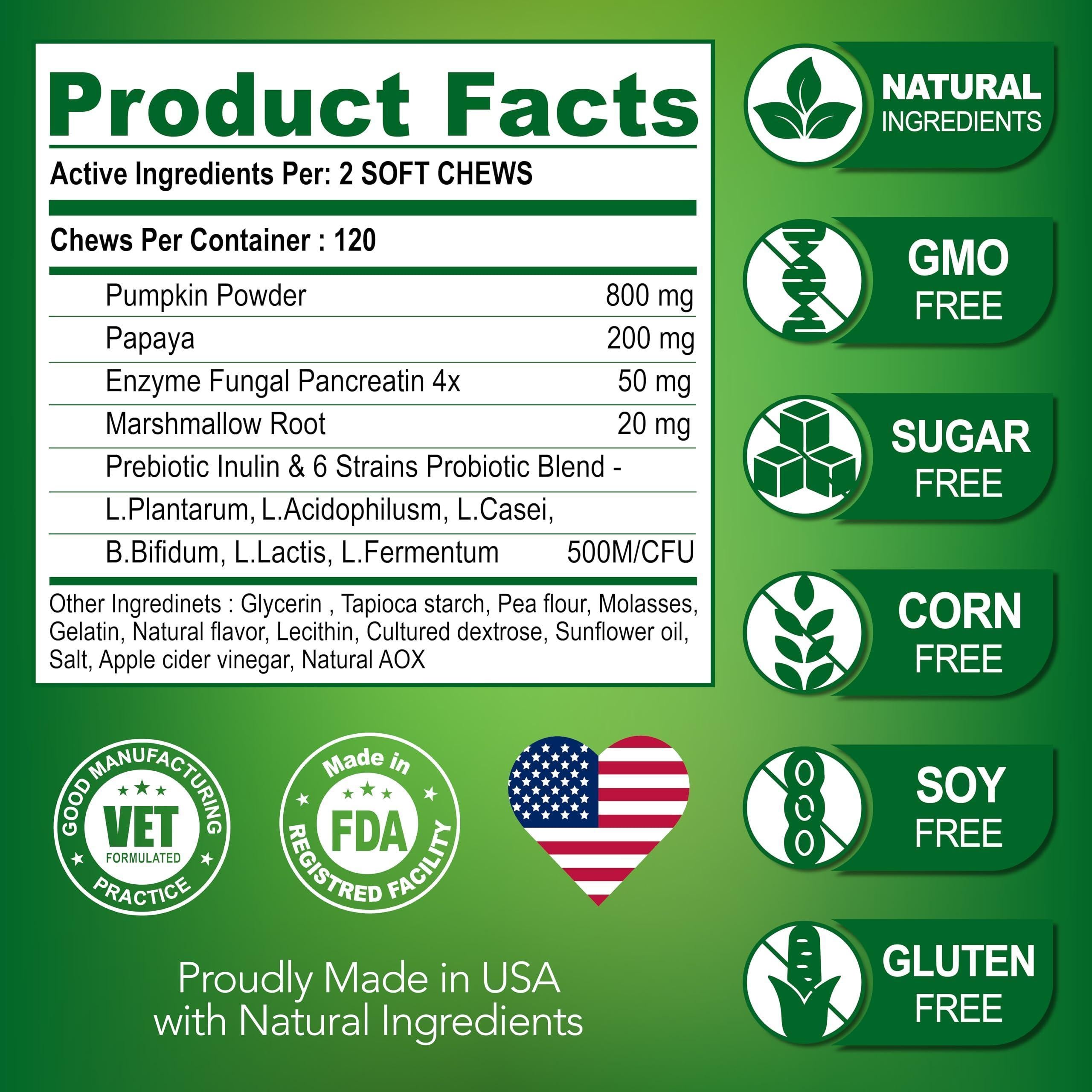 Dog Probiotic Gut Health Chews