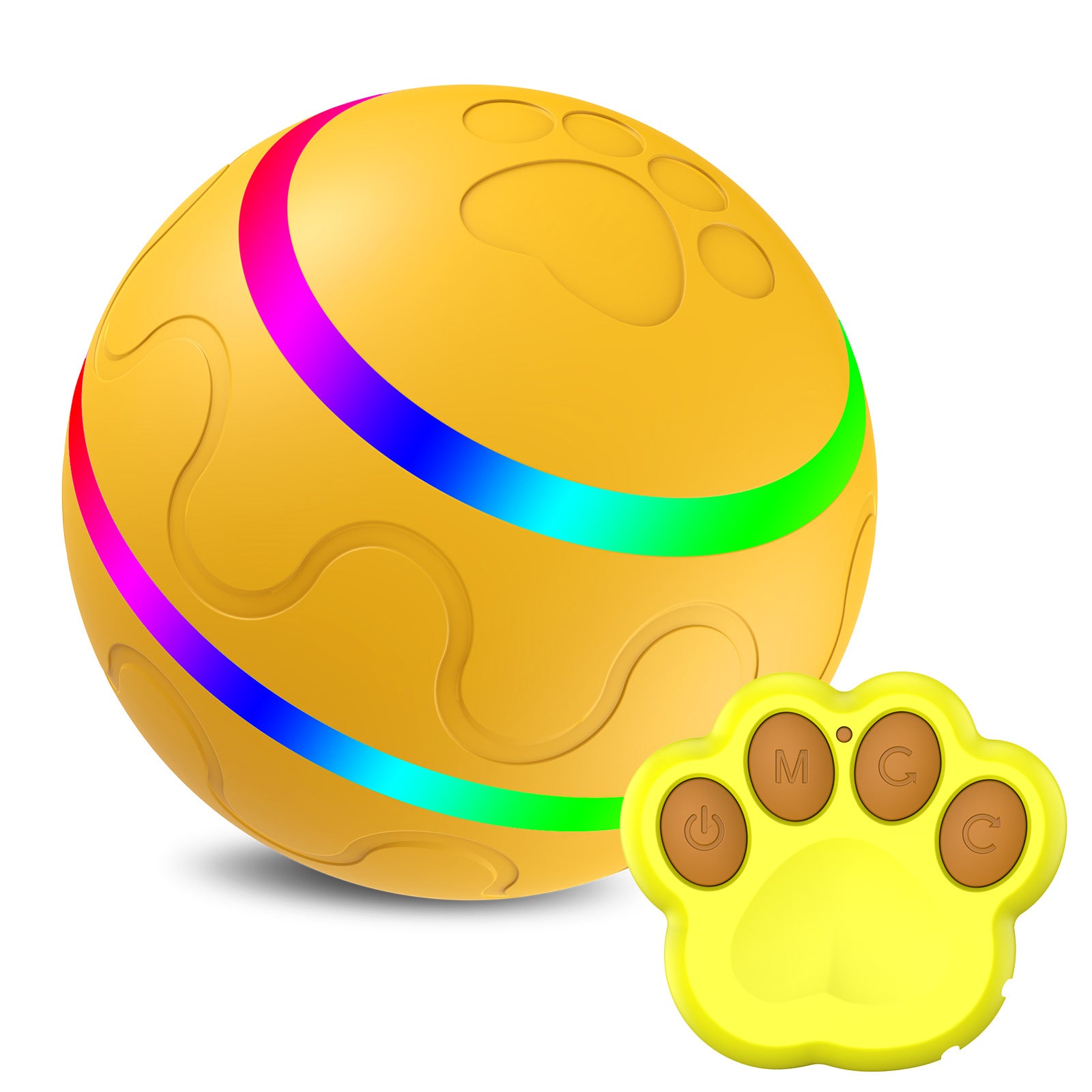 USB Rotating Cat Ball Toy