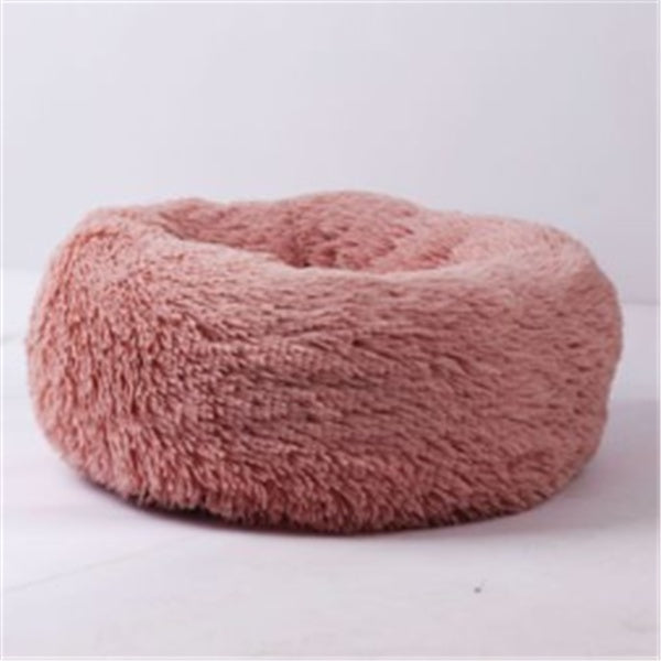 Plush Calming Pet Nest Bed