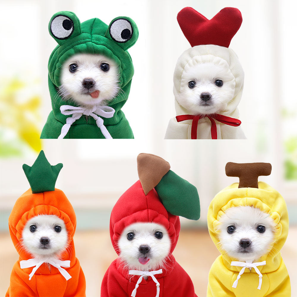 Soft Fruit Pet Hoodie