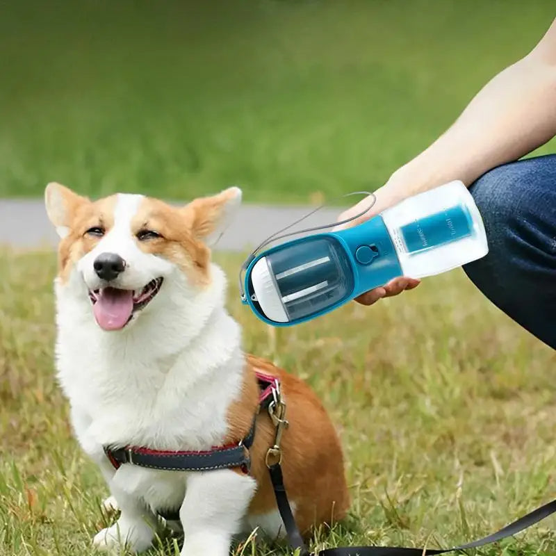 Portable Dog Water Cup 3-in-1
