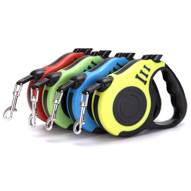 One-Hand Lock Retractable Leash