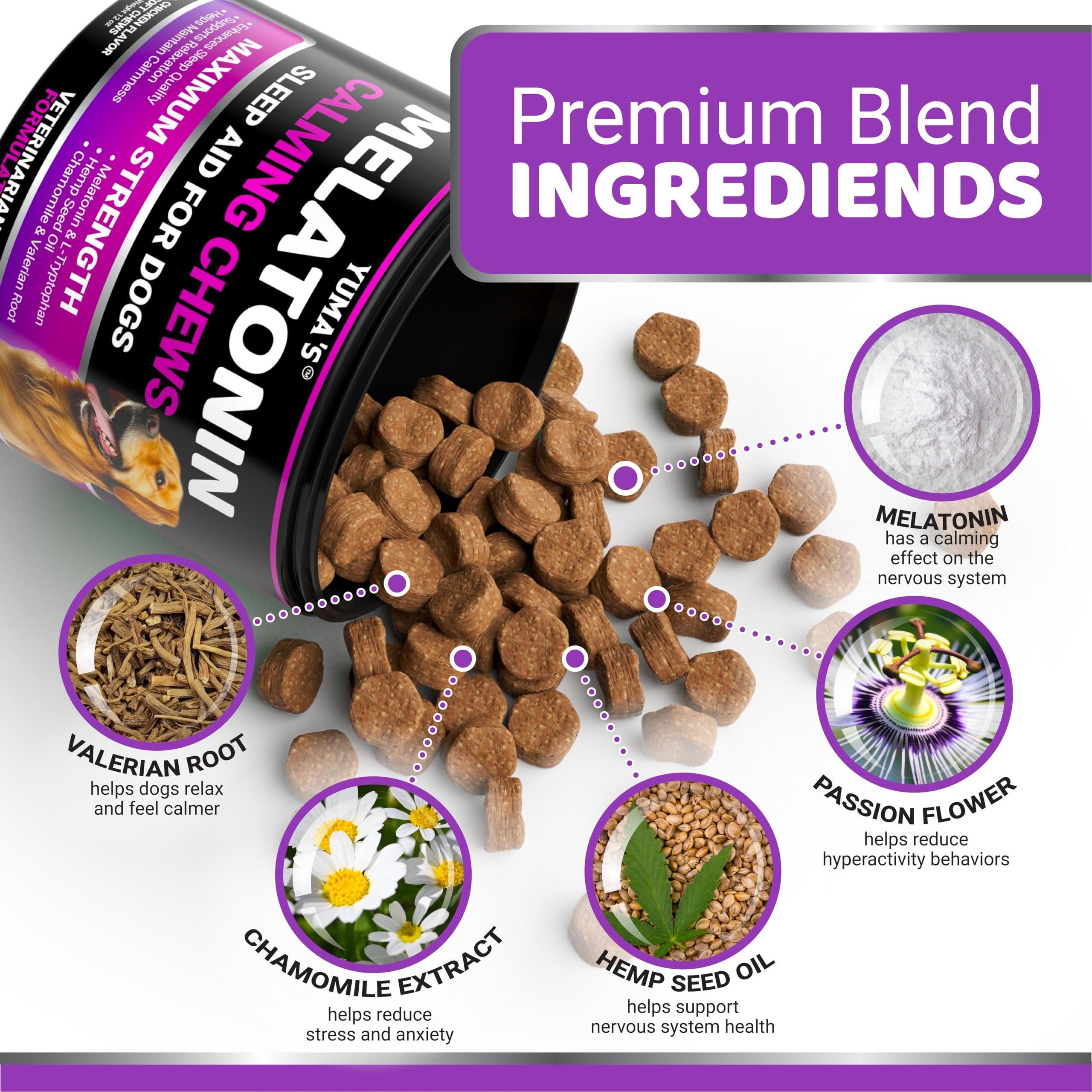 Melatonin Dog Calming Chews