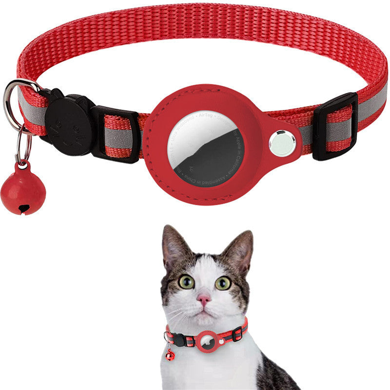 Reflective Nylon AirTag Collar