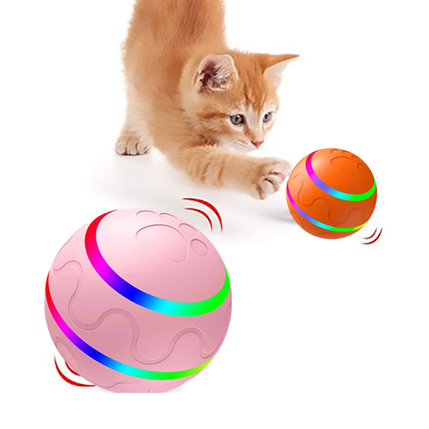 USB Rotating Cat Ball Toy