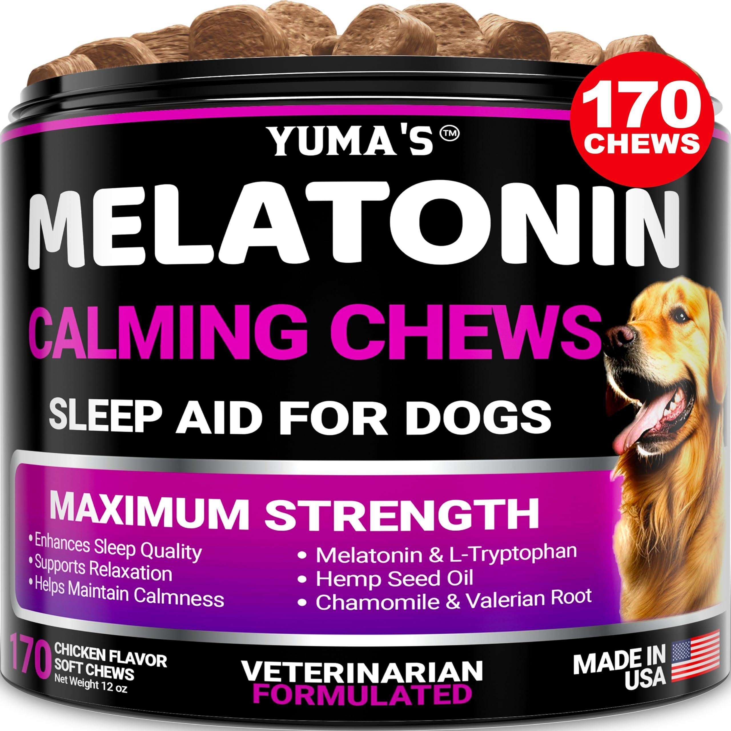 Melatonin Dog Calming Chews