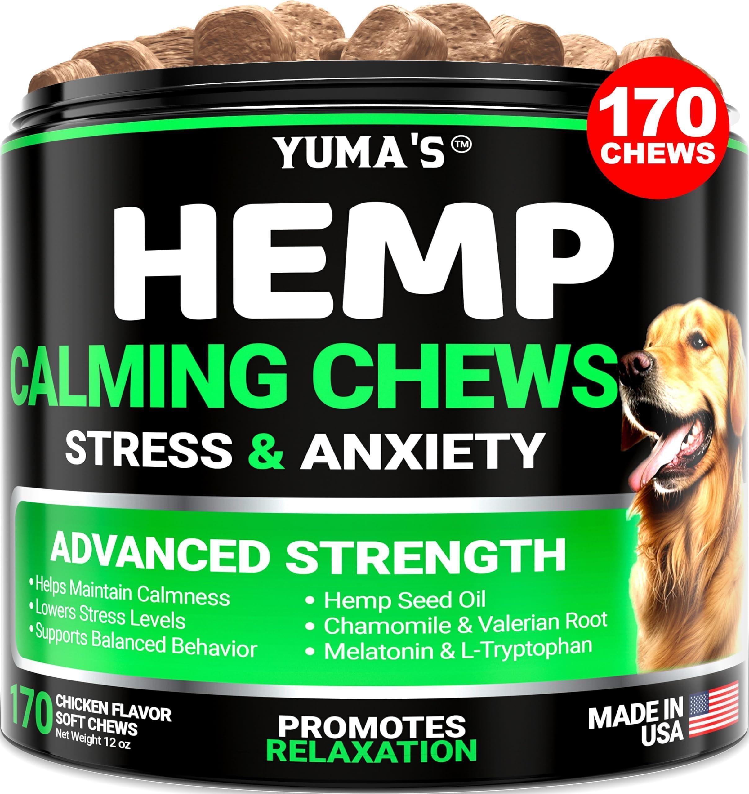 Calming Hemp Dog Chews