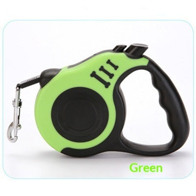 One-Hand Lock Retractable Leash
