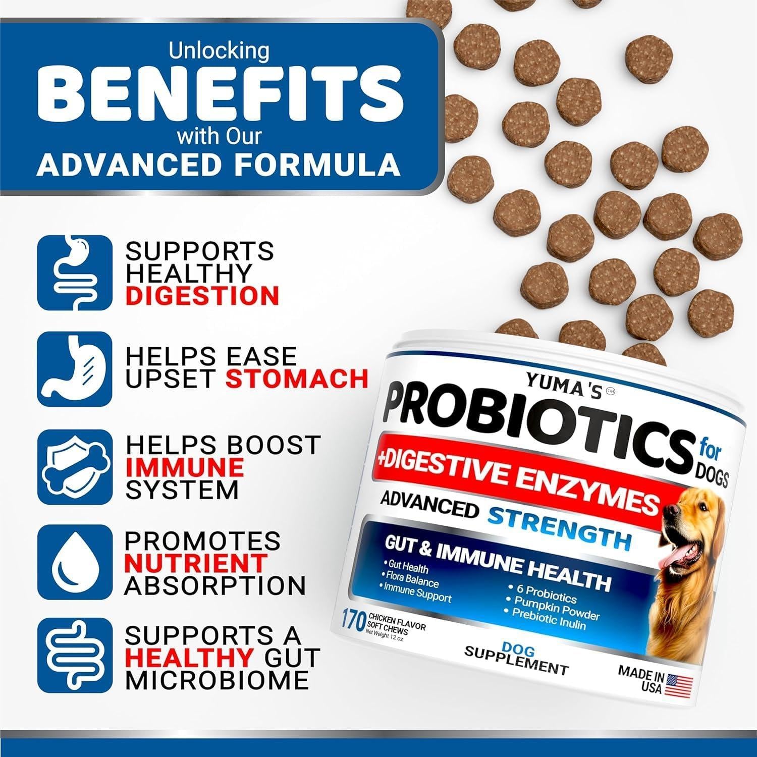 Probiotic Digestive Dog Chews