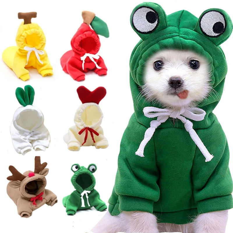Soft Fruit Pet Hoodie