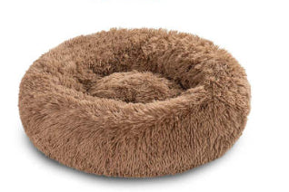 Plush Calming Pet Nest Bed