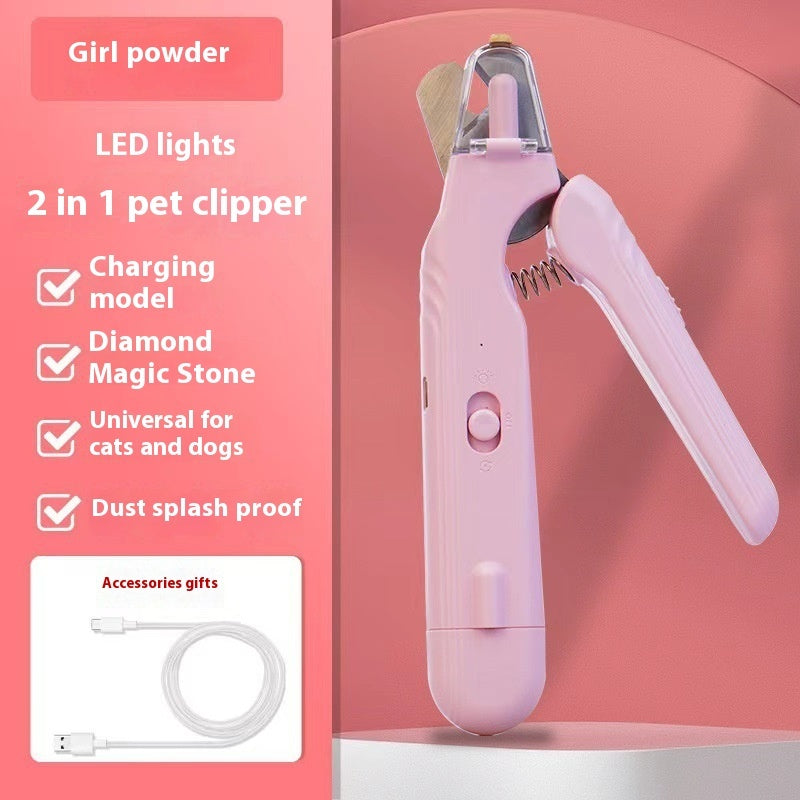 LED Pet Nail Clipper Guard