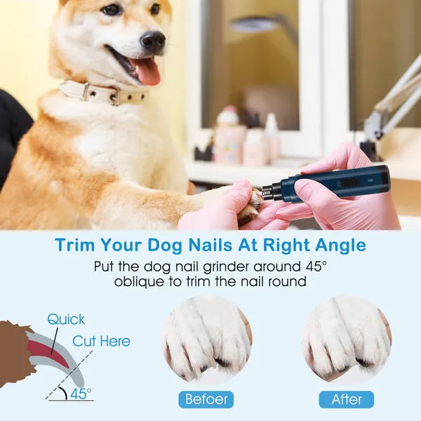 Quiet USB Dog Nail Grinder
