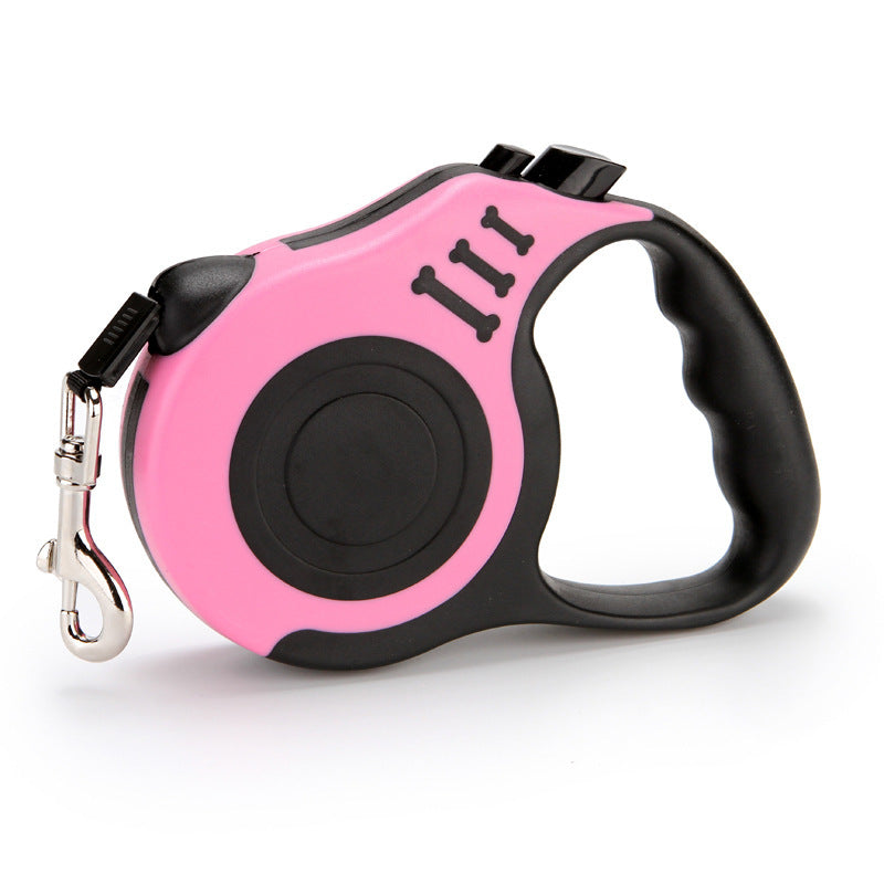 One-Hand Lock Retractable Leash