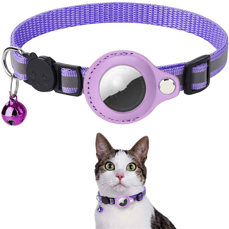 Reflective Nylon AirTag Collar
